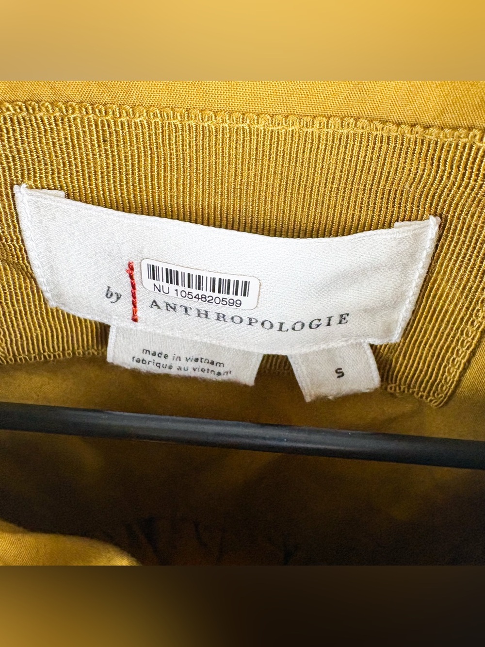 Anthropologie Sleeveless Vested Pleated Midi Dress Gold Yellow Satin Small - Picture 3 of 9